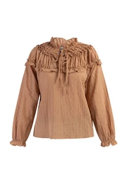 Bluza 'Abrel' smeđa