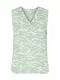 TOM TAILOR Bluza  zelena / bijela
