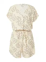 Urban Classics Overal béžová / černá