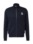 Karl Lagerfeld Sweatjacke navy/hellgrau/schwarz/weiß