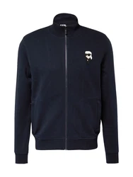 Karl Lagerfeld Sweatjacke navy/hellgrau/schwarz/weiß