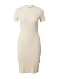 Urban Classics Šaty krémová