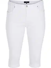 Džíny 'Amy' bílá