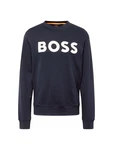 BOSS Sweatshirt WeBasic dunkelblau/weiß