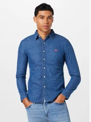 LEVI'S Hemd 'Battery' blue denim