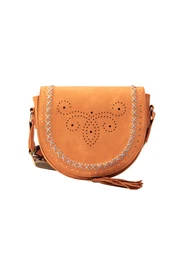 Torba preko ramena mandarina / bijela