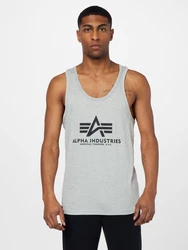 ALPHA INDUSTRIES Shirt/Top grau/schwarz