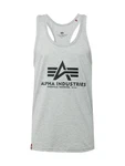 ALPHA INDUSTRIES Shirt/Top grau/schwarz