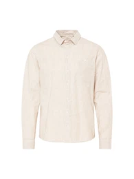Hemd beige / wei
