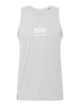 Alpha Industries Top BASIC TANK hellgrau/weiß