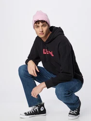 LEVI'S Sweatshirt Relaxed Graphic Hoodie orange/pink/schwarz