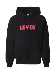 LEVI'S Sweatshirt Relaxed Graphic Hoodie orange/pink/schwarz