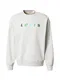 LEVI'S  Sweatshirt 'Relaxd Graphic Crew' hellblau / hellgrau / grün