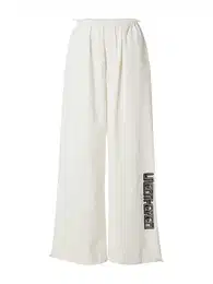 Kalhoty 'Lia' černá / offwhite