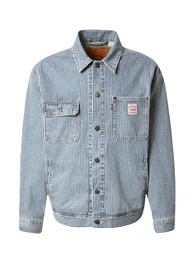 LEVI'S Jacke 'Sunrise Trucker' blue denim / wei