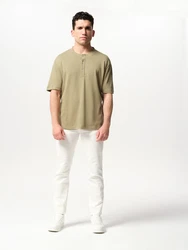 ABOUT YOU x Jaime Lorente T-Shirt 'Bruno' khaki