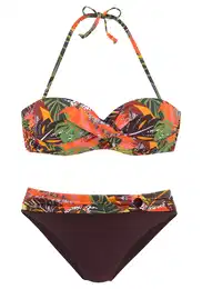 Bikiny čokoládová / žlutá / zelená / oranžová