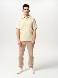 ABOUT YOU x Jaime Lorente Shirt Milo beige