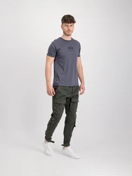 Alpha Industries Rundhalsshirt Basic T dunkelgrau/schwarz