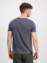Alpha Industries Rundhalsshirt Basic T dunkelgrau/schwarz