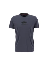 Alpha Industries Rundhalsshirt Basic T dunkelgrau/schwarz