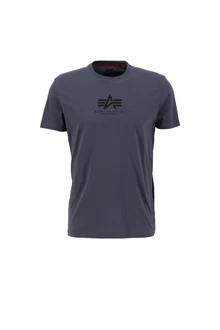 Alpha Industries Rundhalsshirt Basic T dunkelgrau/schwarz