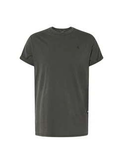 G-STAR T-Shirt 'Lash' anthrazit/schwarz G-STAR T-Shirt 'Lash' anthrazit/schwarz