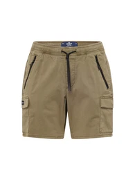 Shorts khaki / schwarz / wei