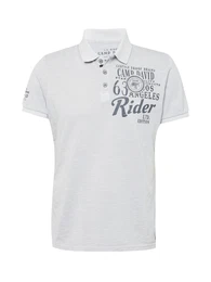 Poloshirt 'Road Rebel' anthrazit / graumeliert