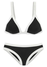 Sportski bikini crna / bijela