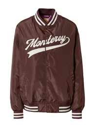 LEVI'S P?echodná bunda 'GT Baseball Jacket' tmav? hn?dá / bílá