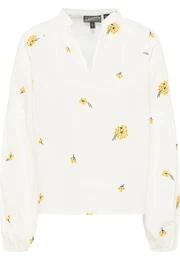 Bluza žuta / tamno zelena / bijela