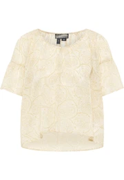 Bluza bež / toplo smeđa / žuta