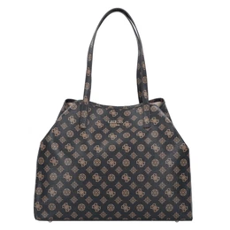 Shopper torba 'Vikky' smeđa / crna