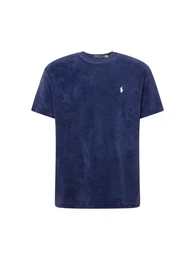 T-Shirt dunkelblau / wei