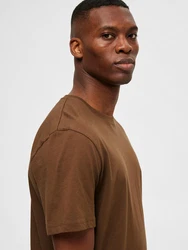 SELECTED HOMME T-Shirt SLHAspen braun