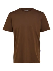 SELECTED HOMME T-Shirt SLHAspen braun