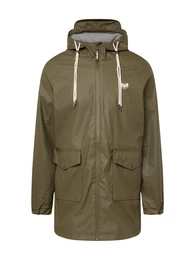 Parka 'Sebastian' oliv / wei