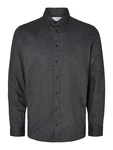 SELECTED HOMME Hemd Owen basaltgrau