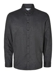 SELECTED HOMME Hemd Owen basaltgrau