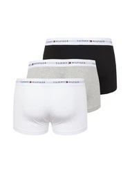 Tommy Hilfiger Underwear Trunk 3P TRUNK mit Logoschriftzug navy/graumeliert/schwarz/weiß