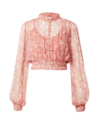 Halenka 'Lissey' oranžová / bílá