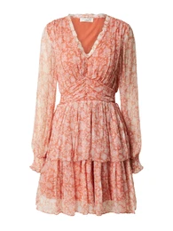 Šaty 'Maira' oranžová / offwhite