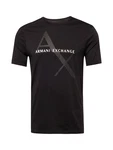 ARMANI EXCHANGE T-Shirt schwarz/weiß