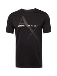 ARMANI EXCHANGE T-Shirt schwarz/weiß