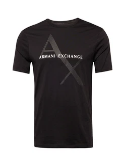 ARMANI EXCHANGE T-Shirt schwarz/weiß