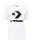 CONVERSE T-Shirt schwarz/weiß