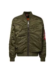 ALPHA INDUSTRIES Jacke oliv/rot