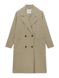 P?echodný kabát písková