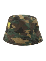 Hut 'Matti' umbra / hellgelb / khaki / dunkelgrn
